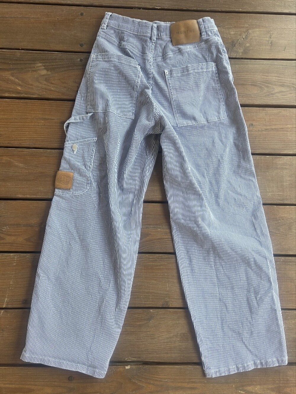 Munthe Striped Carpenter Jeans